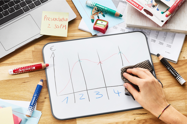 Whiteboardpotlood STABILO MARKdry 648/41  blauw