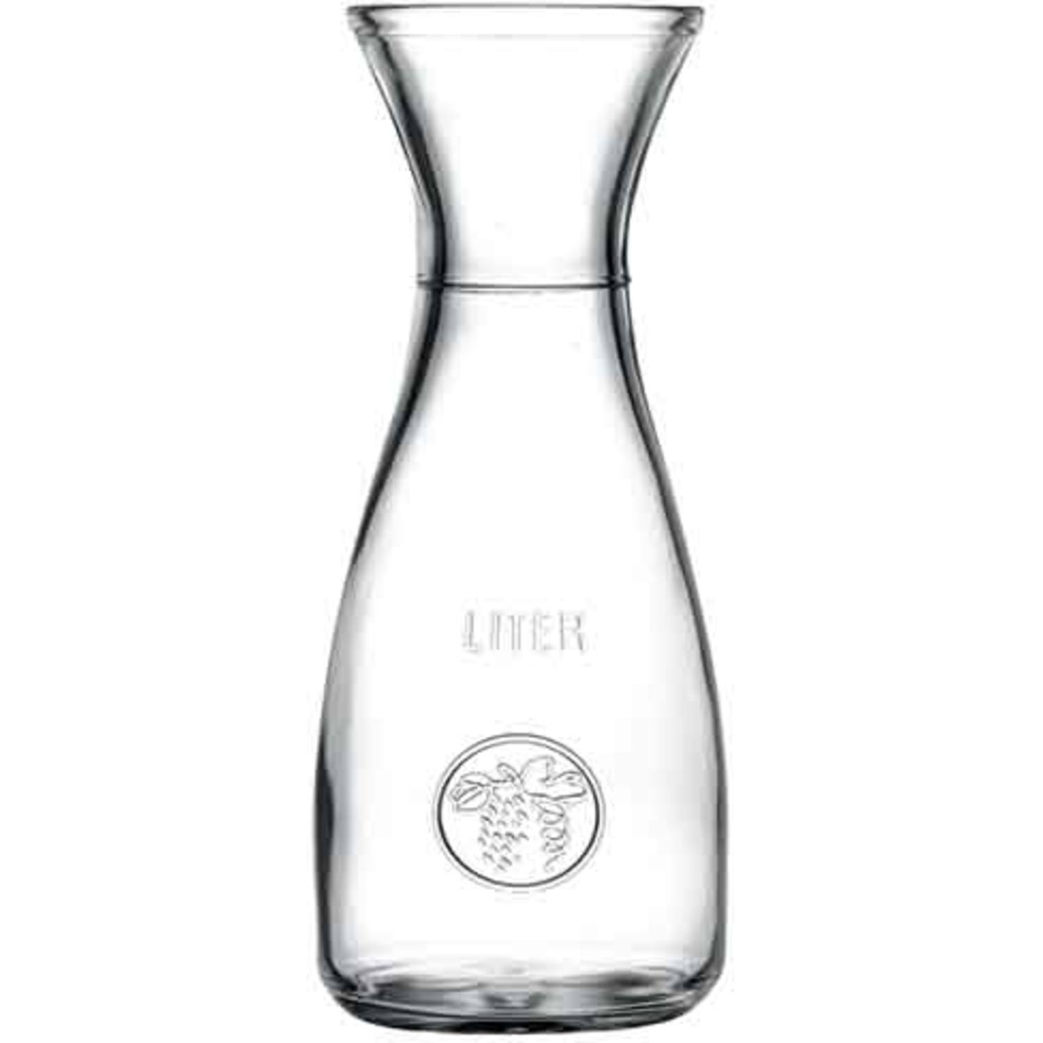 Pasabahce Karaf Bacchus 1 liter 6 stuks Pasabahce Karaf Bacchus 1 liter 6 stuks