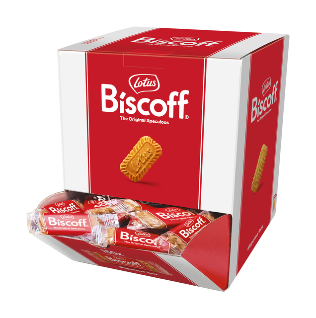 Koekjes Lotus Biscoff speculoos dispenser 150 stuks Koekjes Lotus Biscoff speculoos dispenser 150 stuks