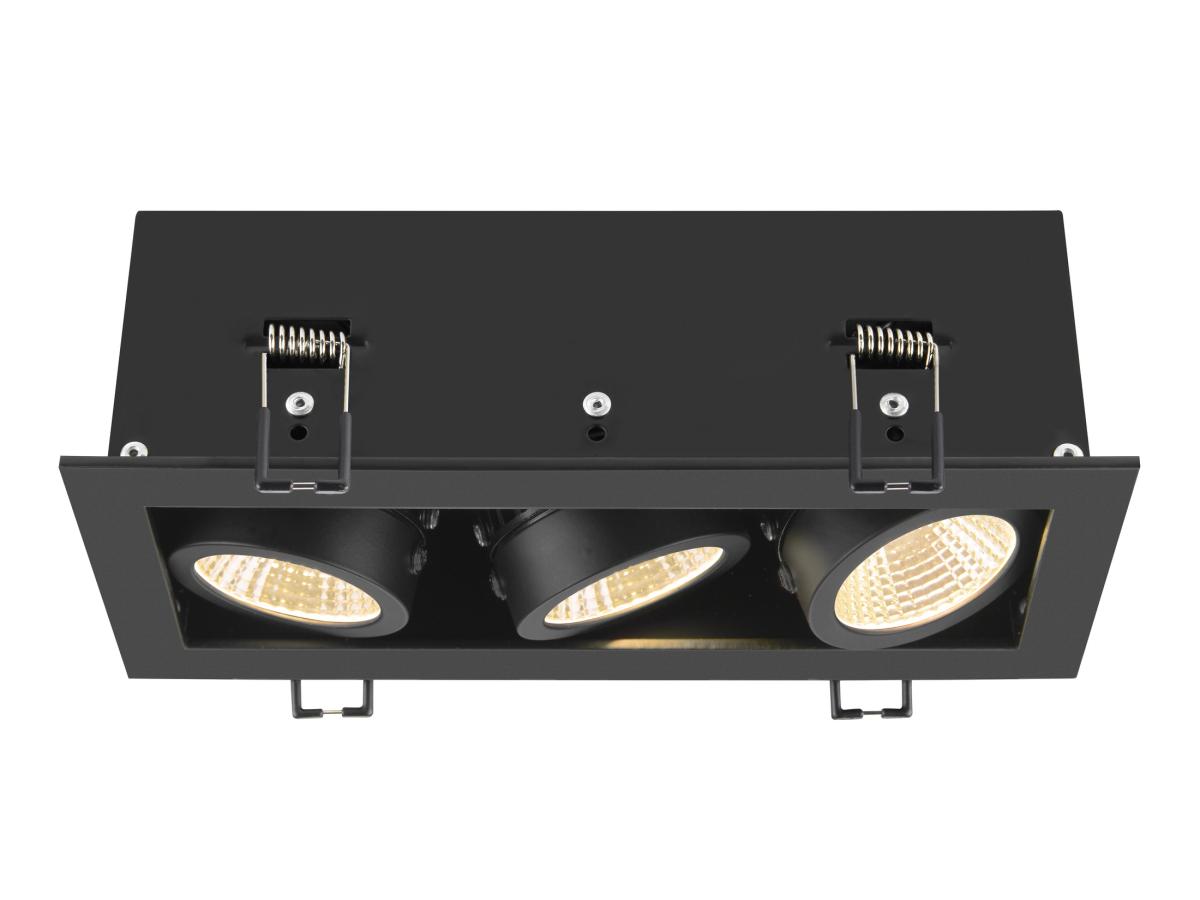 inbouwverlichting, spotlights, drie LED, kandelaarnism?, plafondspot