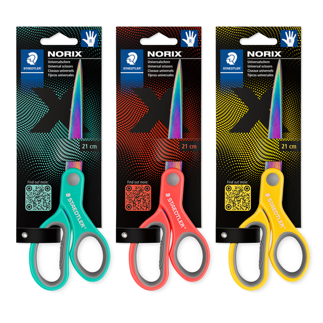 kitchen scissors, scissors, sewing scissors, ergonomic handle, 21 cm