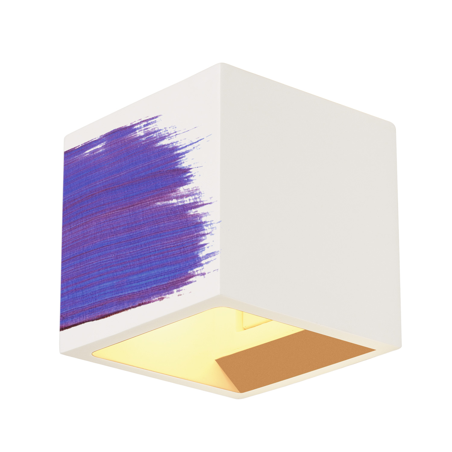 PLASTRA CUBE wit 1xG9