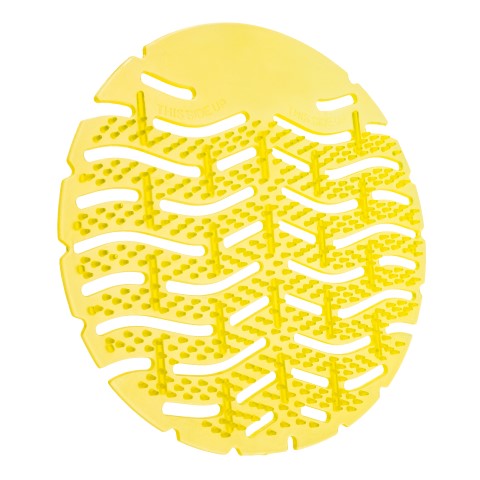 Urinoir matten geel met Lemon geur 10 stuks Urinoir matten geel met Lemon geur 10 stuks