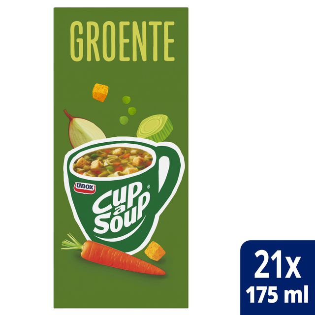Cup-a-Soup Unox groente 21x175ml Cup-a-Soup Unox groente 21x175ml