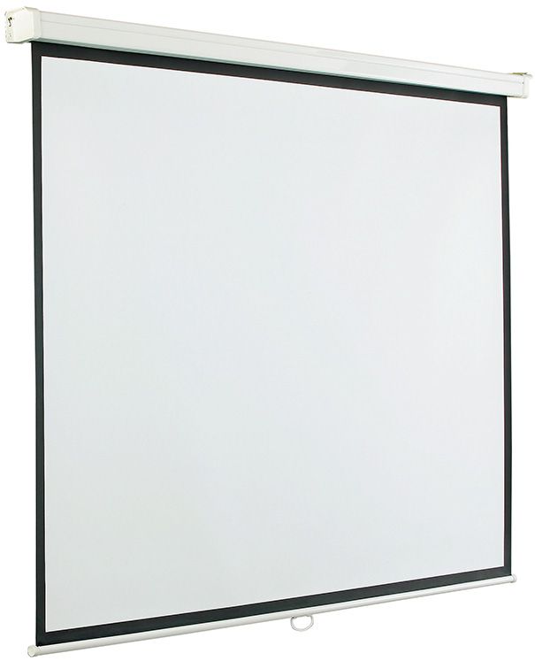 Projectiescherm handbediend (16:10), 4 kaders - 244x186 cm