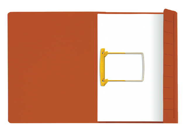 Clipmap Secolor A4 100% gerecycled karton 250gr rood verpakt per 10 stuks