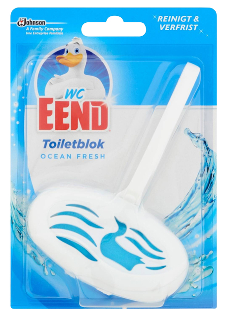 Toiletblok Wc-Eend met houder Ocean Fresh Toiletblok Wc-Eend met houder Ocean Fresh