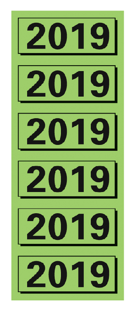 2019, label","sticker","prints","groene achtergrond