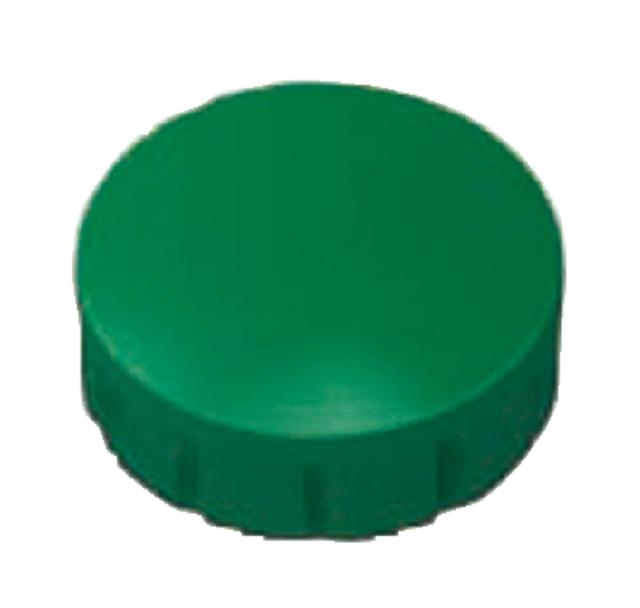 Magneet MAUL Solid 15mm 150gr groen 10 stuks Magneet MAUL Solid 15mm 150gr groen 10 stuks