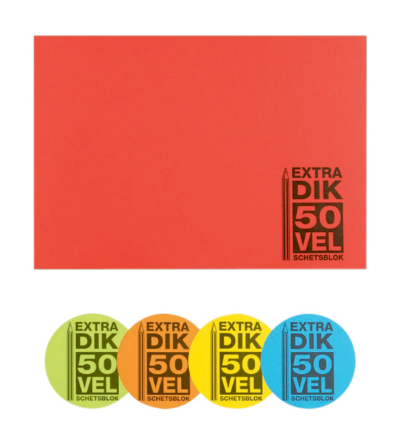 Schetsboek Papyrus 210x297mm 120gr 50 vel Schetsboek Papyrus 210x297mm 120gr 50 vel