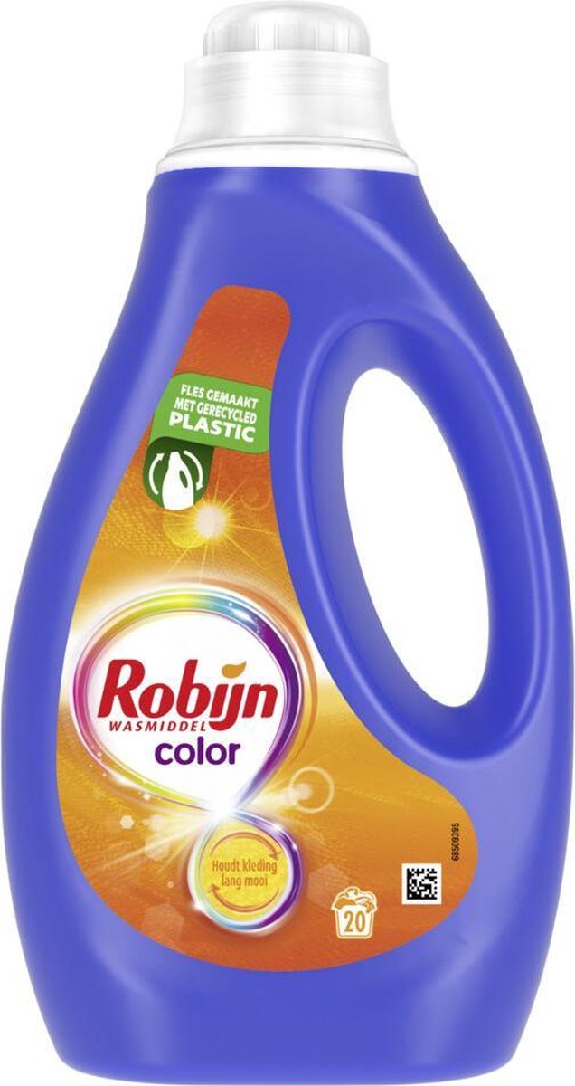 Robijn Color Vloeibaar Wasmiddel doos 6x1ltr Robijn Color Vloeibaar Wasmiddel doos 6x1ltr