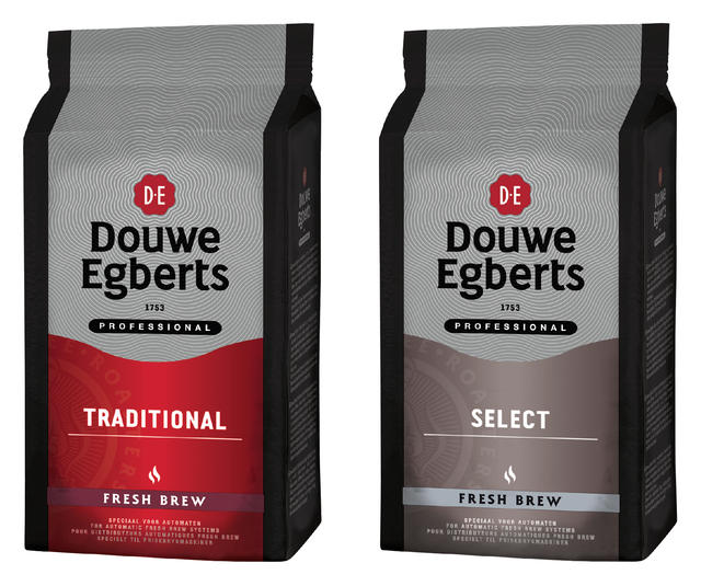 Koffie Douwe Egberts Fresh Brew voor automaten 1kg Koffie Douwe Egberts Fresh Brew voor automaten 1kg