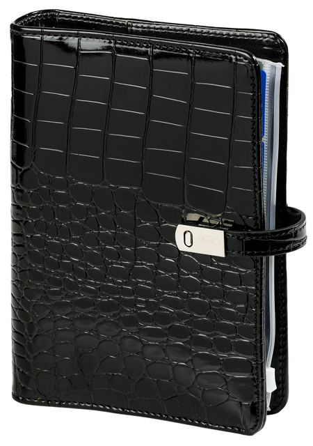 Organizer Kalpa Personal inclusief agenda 2025-2026 7dagen/2pagina's croco zwart Organizer Kalpa Personal inclusief agenda 2025-2026 7dagen/2pagina's croco zwart