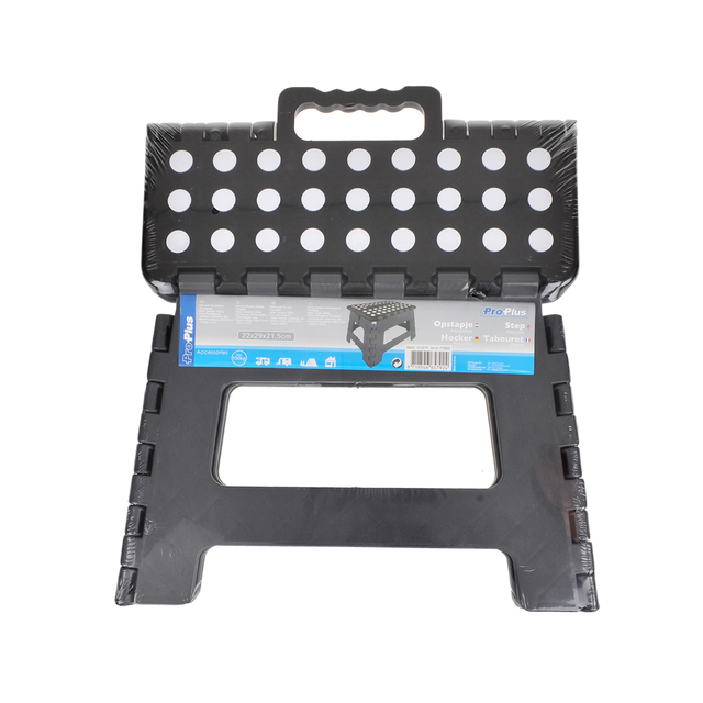 Opstapkruk ProPlus inklapbaar 290x215x220mm grijs Opstapkruk ProPlus inklapbaar 290x215x220mm grijs