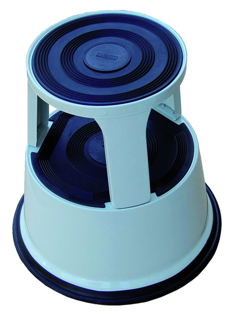 Opstapkruk Desq 420mm metaal grijs