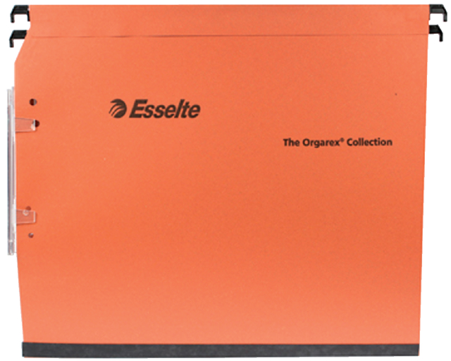 Hangmap Esselte Orgarex dual lateraal 345x275x30mm oranje
