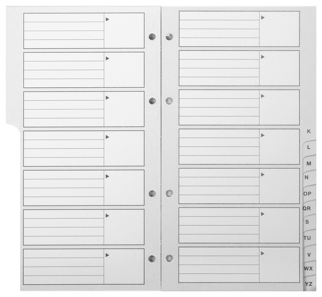 document, binder, ring binder, sleeve, index tabs
