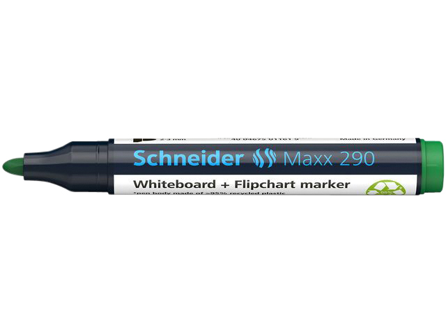 Whiteboardmarker Schneider Maxx 290 rond 2-3mm assorti doos à 3+1 gratis