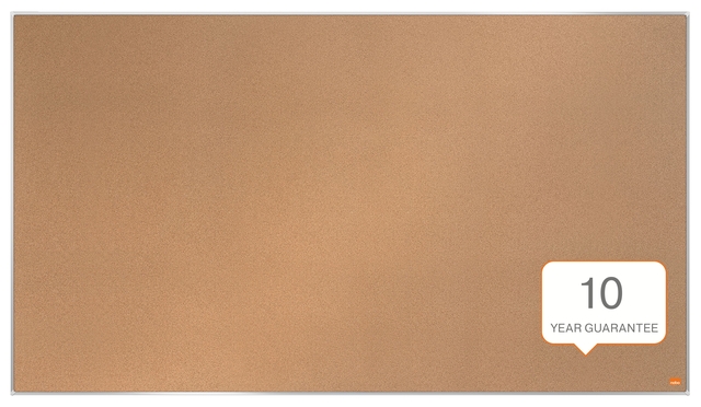 Prikbord Nobo Impression Pro widescreen 69x122cm kurk