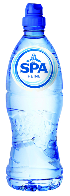 Water Spa Reine blauw sportdop petfles 750ml Water Spa Reine blauw sportdop petfles 750ml