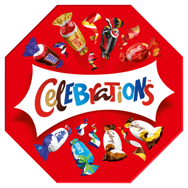 Chocolade Celebrations doos 385gr Chocolade Celebrations doos 385gr
