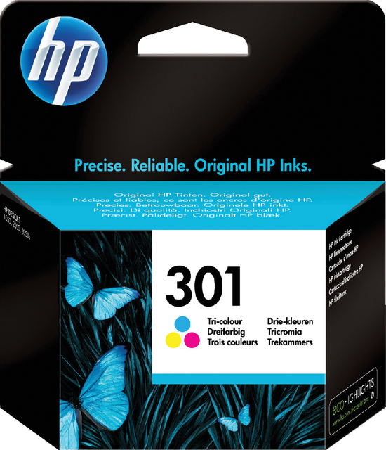 Inktcartridge HP CH562EE 301 kleur Inktcartridge HP CH562EE 301 kleur