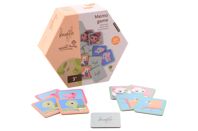 Jouéco The Wildies Family Memo spel Jouéco The Wildies Family Memo spel