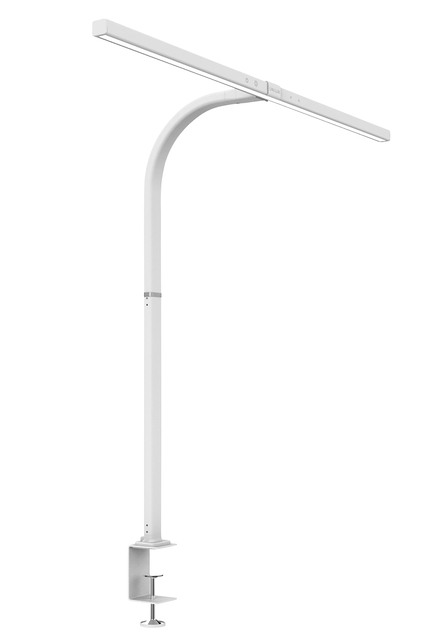 Bureaulamp Unilux Strata led tafelklem wit Bureaulamp Unilux Strata led tafelklem wit
