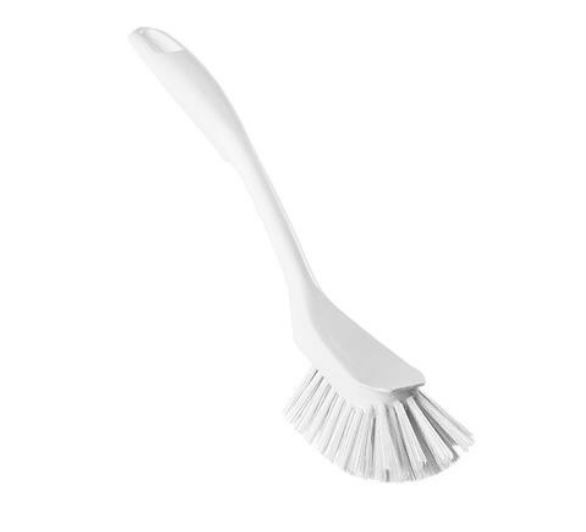 Vikan Afwasborstel Design Medium Wit-Wit  255cm pak 10 st