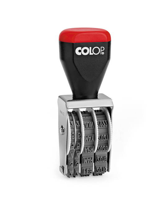 Datumstempel Colop 03000 band Nederlands rood