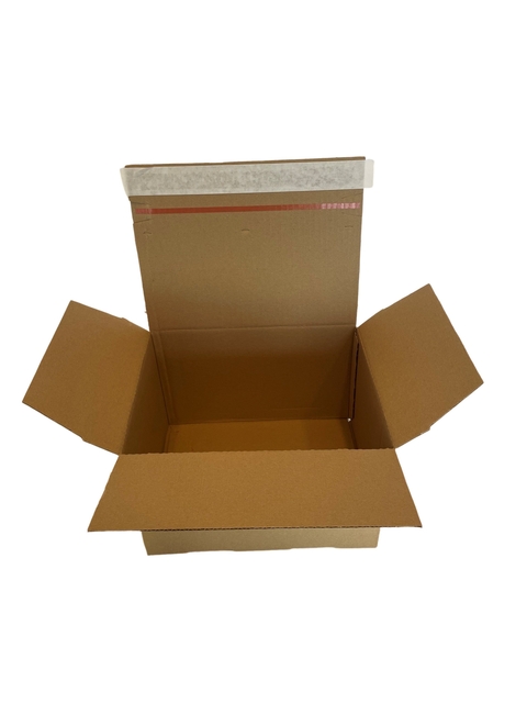 Quickbox IEZZY 400x260x250mm B-golf bruin 10 stuks