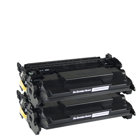 Huismerk Toners - 2x HP 26X (CF226X) compatibel, zwart Huismerk Toners - 2x HP 26X (CF226X) compatibel, zwart