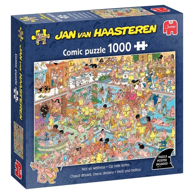 Puzzel JvH Op hete kolen 1000st Puzzel JvH Op hete kolen 1000st