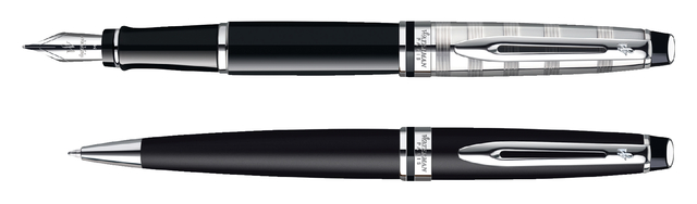 Balpen Waterman Expert black lacquer CT medium