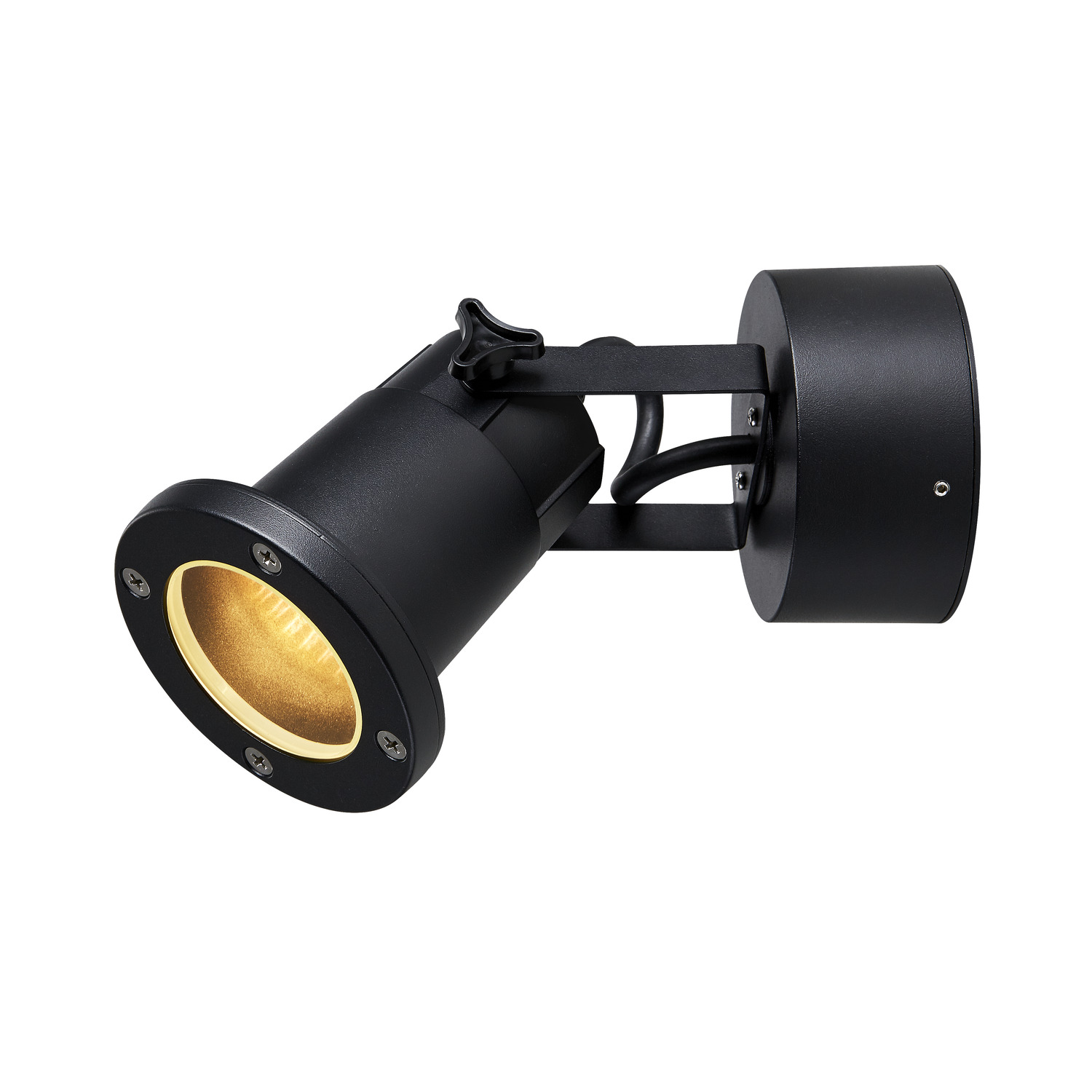 NAUTILUS wandlamp zwart 1xGU10