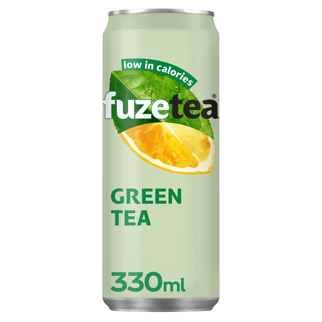 Frisdrank Fuze Tea green tea blik 330ml Frisdrank Fuze Tea green tea blik 330ml