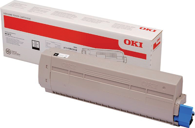 Toner Oki 45862818 zwart Toner Oki 45862818 zwart