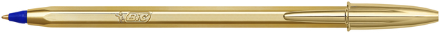 Balpen BIC Cristal medium goud Balpen BIC Cristal medium goud