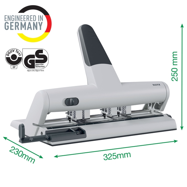 Perforator Leitz 5114 AKTO variabele multi zilver