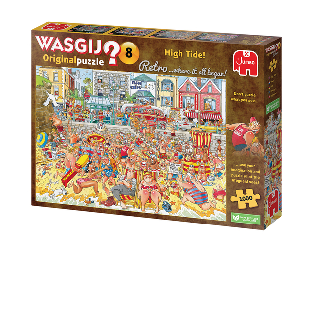 Puzzel Wasgij Retro Orginal 8 Vloed 1000 stukjes
