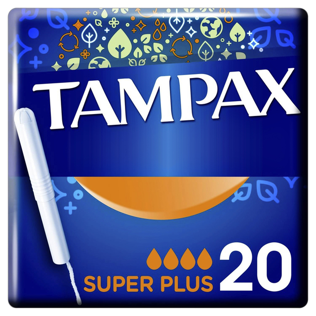 Tampons TAMPAX Cef Super Plus 20 stuks Tampons TAMPAX Cef Super Plus 20 stuks
