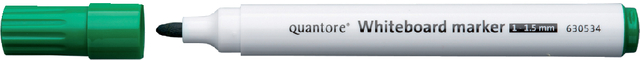 Whiteboardmarker Quantore rond 1-1.5mm groen Whiteboardmarker Quantore rond 1-1.5mm groen
