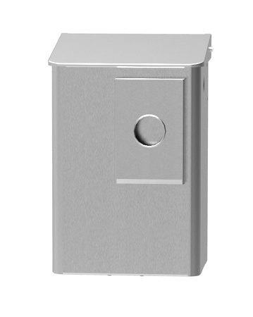 MediQo-line Hygienebak met zakhouder 6ltr RVS