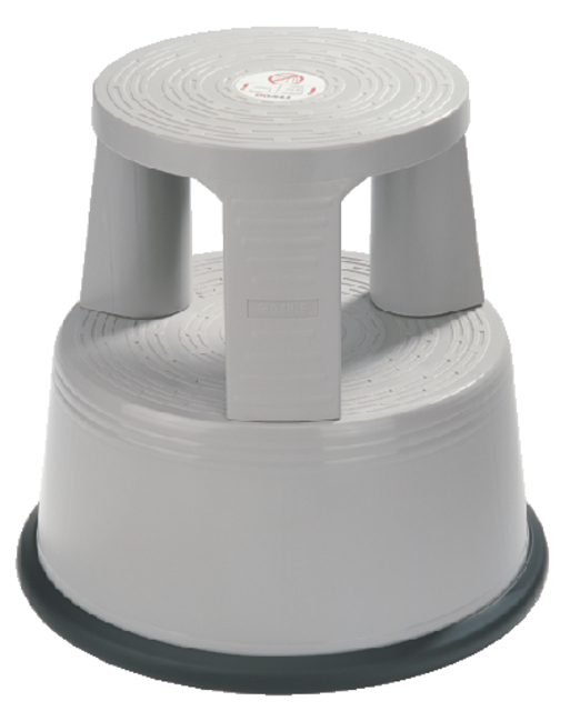 Opstapkruk Desq 420mm kunststof grijs Opstapkruk Desq 420mm kunststof grijs