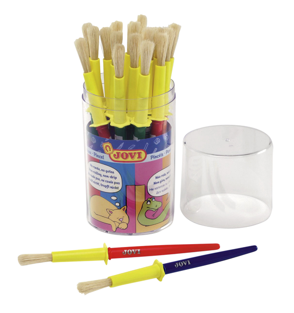 Kwast Jovi medium pot à 20 stuks Kwast Jovi medium pot à 20 stuks