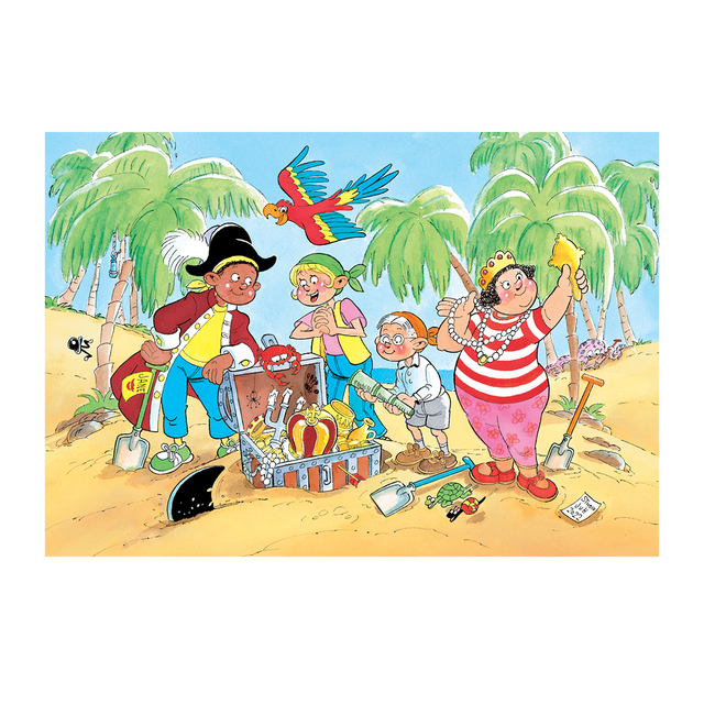 Puzzel Jan van Haasteren Junior 13 Treasure Hunt 150 stukjes