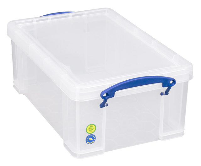 Opbergbox Really Useful 9 liter 395x255x155mm Opbergbox Really Useful 9 liter 395x255x155mm