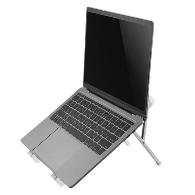 Laptopstandaard Neomounts NSLS010 opvouwbaar zilver