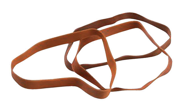 Elastiek Standard Rubber Bands 77 120x7.5mm 500gr 220 stuks bruin Elastiek Standard Rubber Bands 77 120x7.5mm 500gr 220 stuks bruin