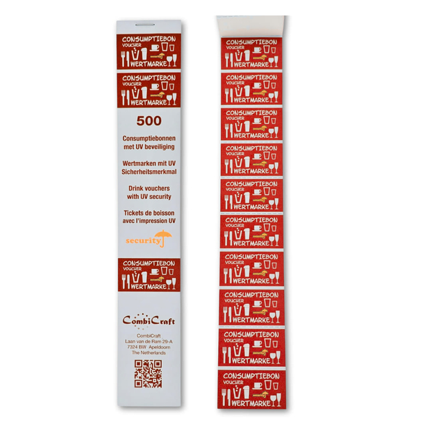 Consumptiebon Combicraft UV beveiliging rood